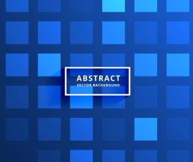 Blue grid background vector