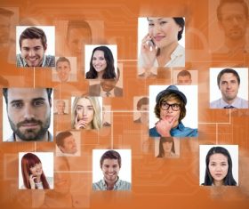 Business online communication Stock Photo 01