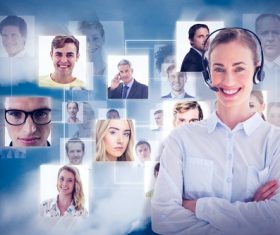 Business online communication Stock Photo 10