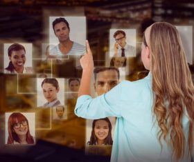 Business online communication Stock Photo 13