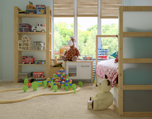 Childrens room and toys Stock Photo 04