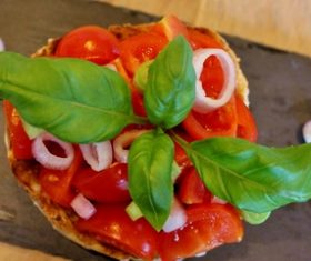 Classic taste Pane e pomodoro Stock Photo 10