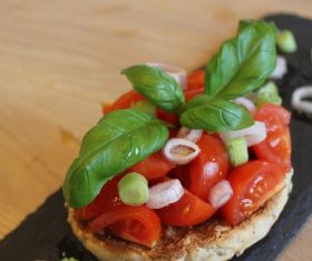 Classic taste Pane e pomodoro Stock Photo 12