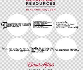 Cloud Atlas Photoshop Brushes