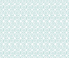 Cricles lines seamless pattern vector 02