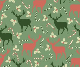 Cute christmas patterns seamless vectors 03