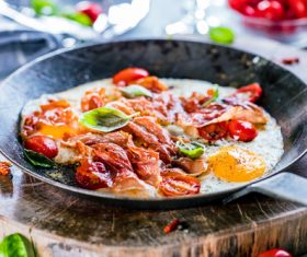 Delicious breakfast Stock Photo