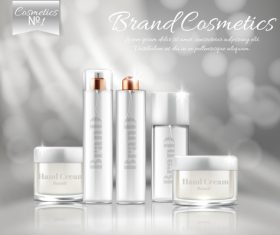 Dream cosmetic ads poster vector