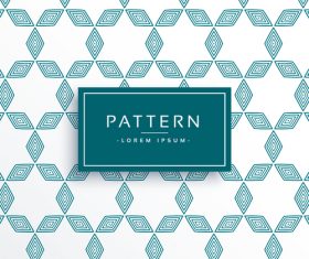 Elegant pattern template design vector 01