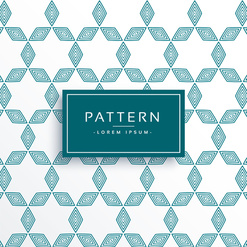 Elegant pattern template design vector 01