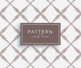 Elegant pattern template design vector 04
