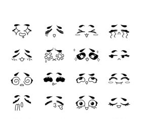 Expression design vector material