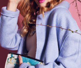 Fashion Pretty Clothing Model Stock Photo 04