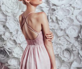 Fashion beautiful model posing Stock Photo 04