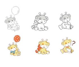 Fawn vector material with bow