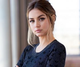 Girl looking at the camera Stock Photo