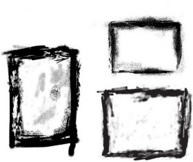 Grunge Borders and Frames Photoshop Brushes