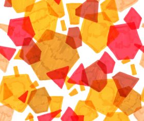 Hand drawn polygonal pattern vector 01