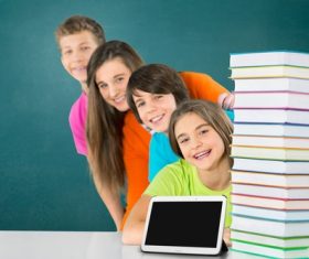 Happy student Stock Photo 01