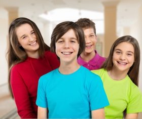 Happy student Stock Photo 02