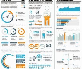 Infographic tools illustration design vector 01