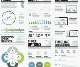 Infographic tools illustration design vector 02