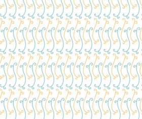 Line decoative pattern seamless vector 06