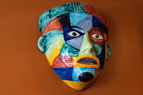 Mexican Facial Mask Stock Photo