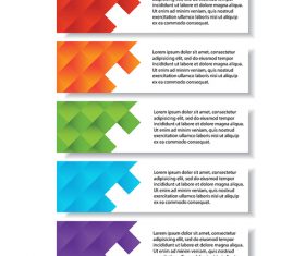 Modern banners template set vector 03