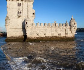 Morning at Belem Tower in Lisbon Stock Photo 10