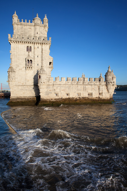 Morning at Belem Tower in Lisbon Stock Photo 10