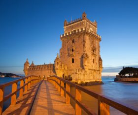 Morning at Belem Tower in Lisbon Stock Photo 11