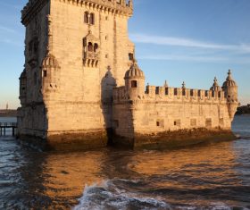 Morning at Belem Tower in Lisbon Stock Photo 13