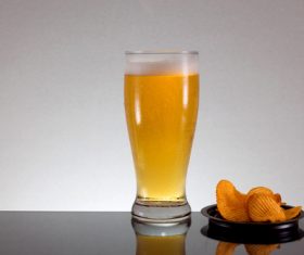 Potato chips beer snack Stock Photo 11