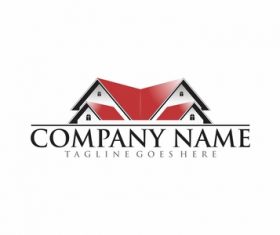 Real estate design logo vectors 01