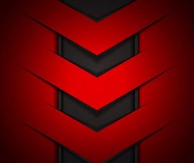 Red with black metal background design vectors 03