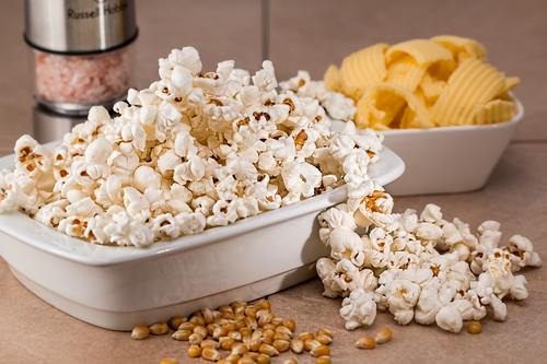 Scented popcorn Stock Photo