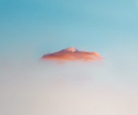 Sky colorful clouds Stock Photo