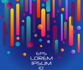 Smooth and colorful abstract vector background 03