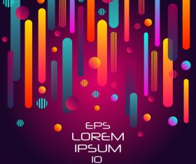Smooth and colorful abstract vector background 04