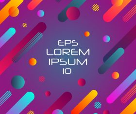 Smooth and colorful abstract vector background 05