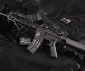 Special police equipment Stock Photo