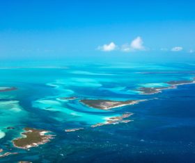 Stock Photo Bahamas blue ocean 01
