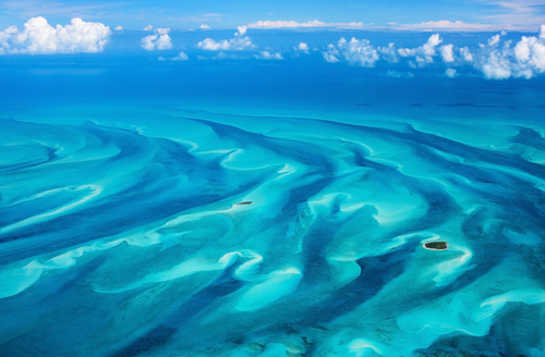Stock Photo Bahamas blue ocean 02