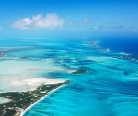 Stock Photo Bahamas blue ocean 03