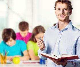 Teachers and students Stock Photo 08