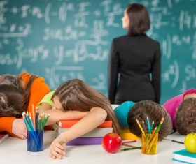 Teachers and students Stock Photo 10