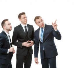 Three Business People Stock Photo 01