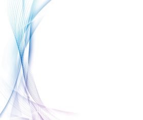 Three-dimensional line waves abstract vector 03