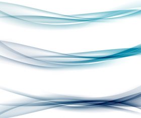 Three-dimensional line waves abstract vector 08